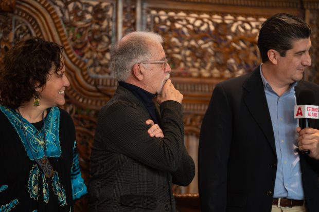 Alfredo Naime y Pipis Planell en el XV Aniversario de Estamos Al Aire