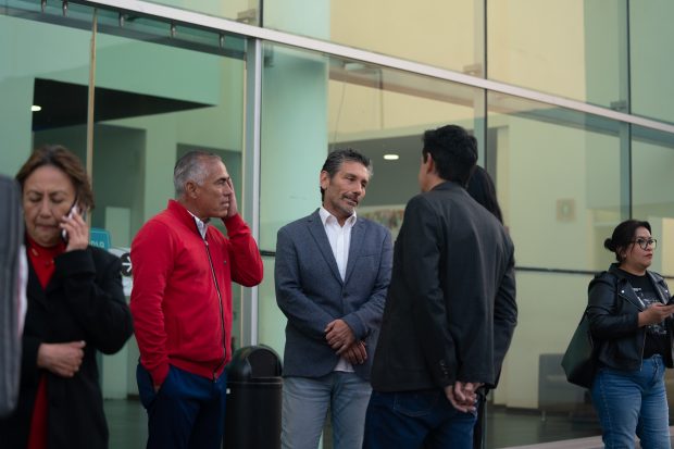 Edgar Plascencia y Carlos Poblete en el XV Aniversario de Estamos Al Aire