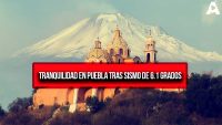 Tranquilidad en Puebla tras sismo de 6.1 grados en Michoacán
