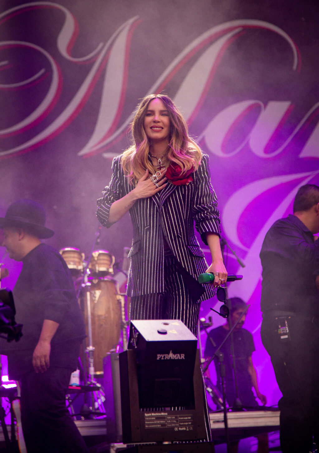 Belinda en el Vive latino 2025. Foto: Iker Carmona