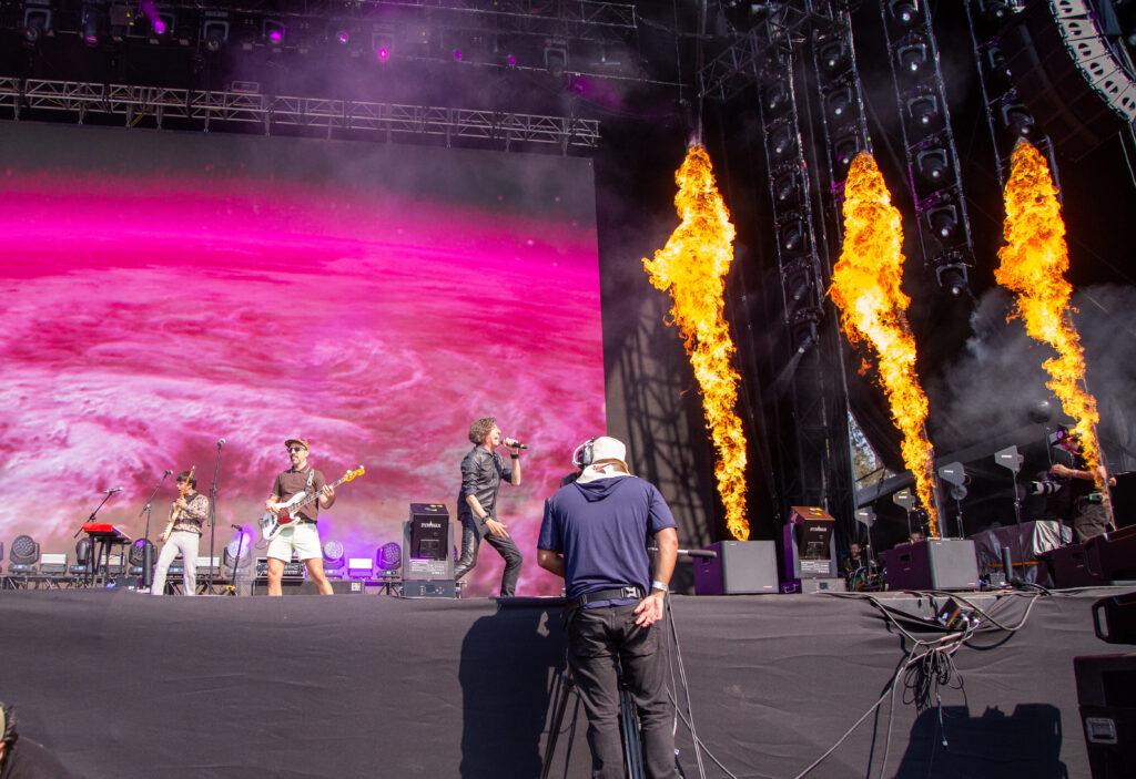 Cuarteto de Nos en el Vive Latino 2025. Foto: Iker Carmona