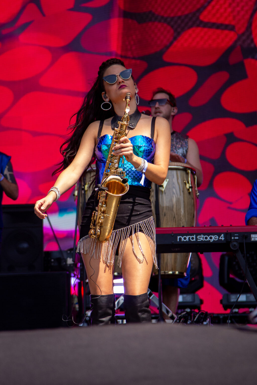 La Delio Valdez en el Vive Latino 2025. Foto: Iker Carmona