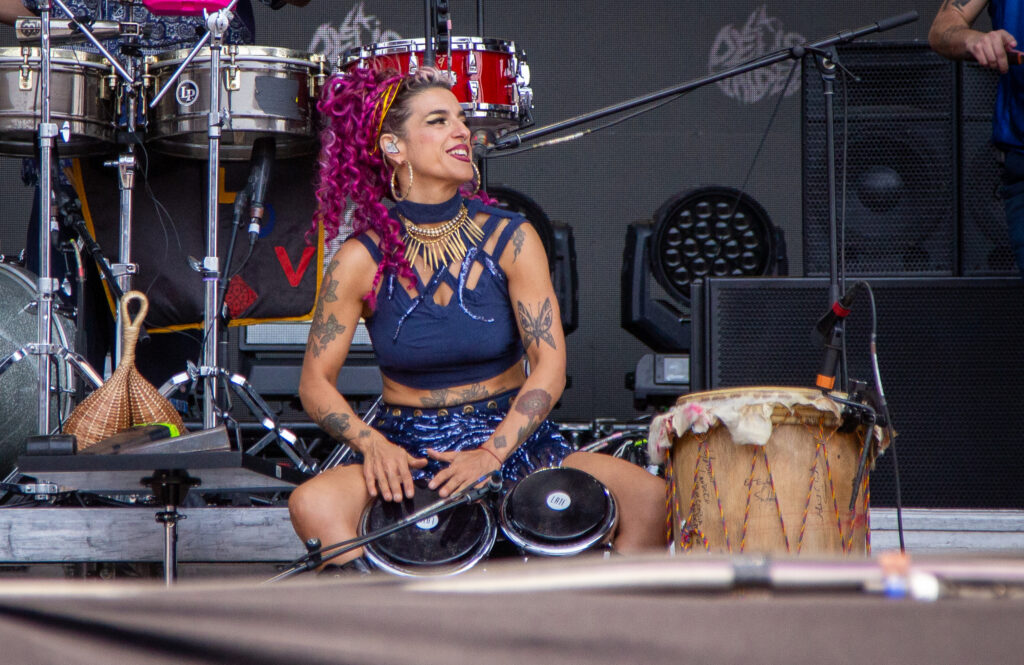 La Delio Valdez en el Vive Latino 2025. Foto: Iker Carmona