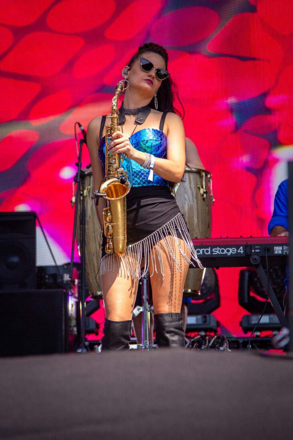 La Delio Valdez en el Vive Latino 2025. Foto: Iker Carmona