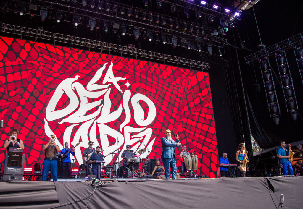 La Delio Valdez en el Vive Latino 2025. Foto: Ludwin Cuevas
