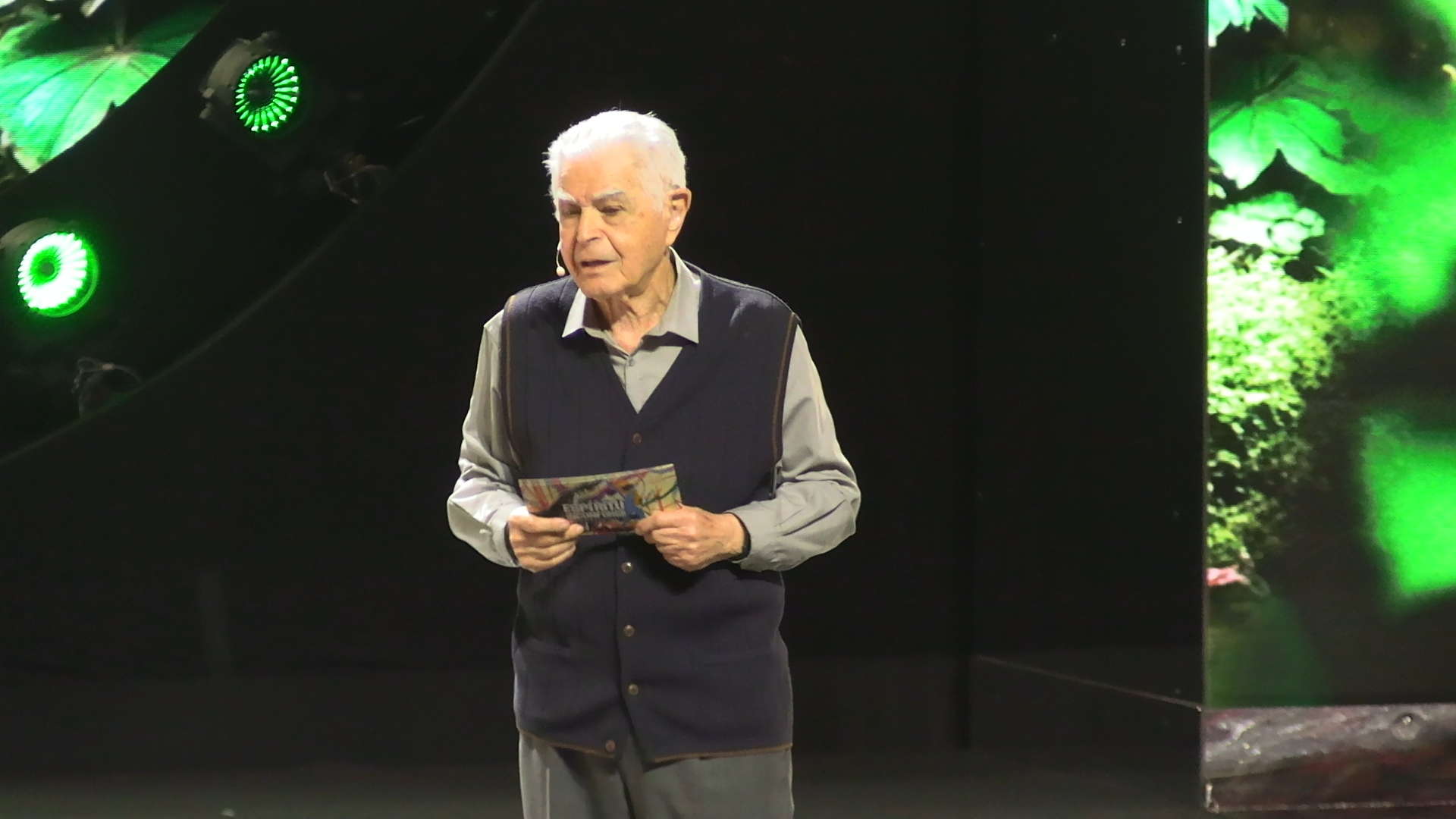 A sus 97 años, Alberto Chab conquista el Festival de las Ideas 2025
