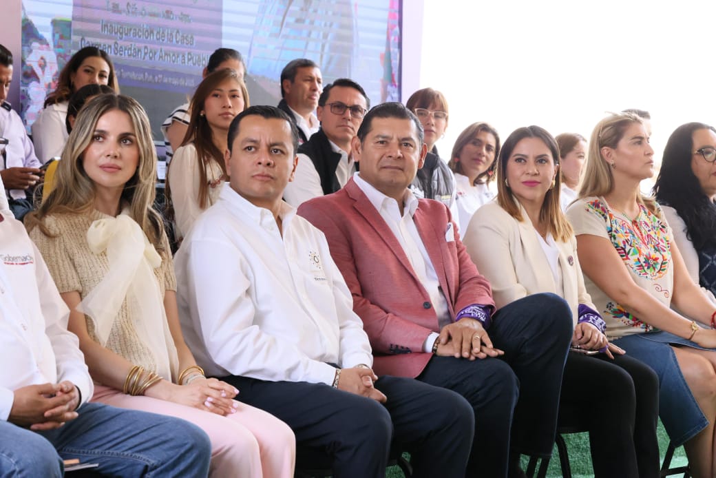 Casas Carmen Serdán son refugios seguros para mujeres, reconoce Olimpia Coral