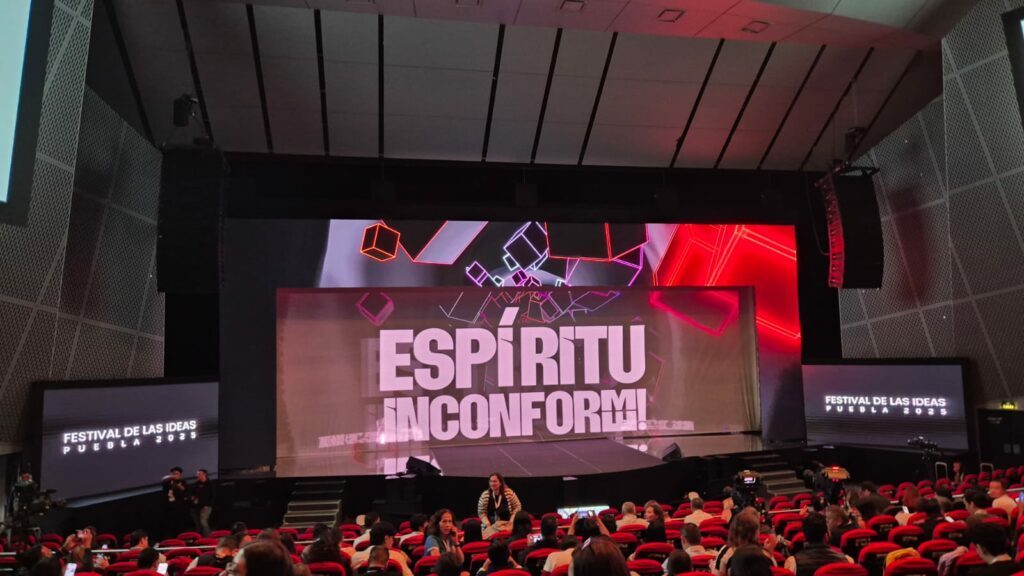 Arranca el Festival de las ideas 2025 en Puebla con grandes personalidades en el Auditorio Metropolitano