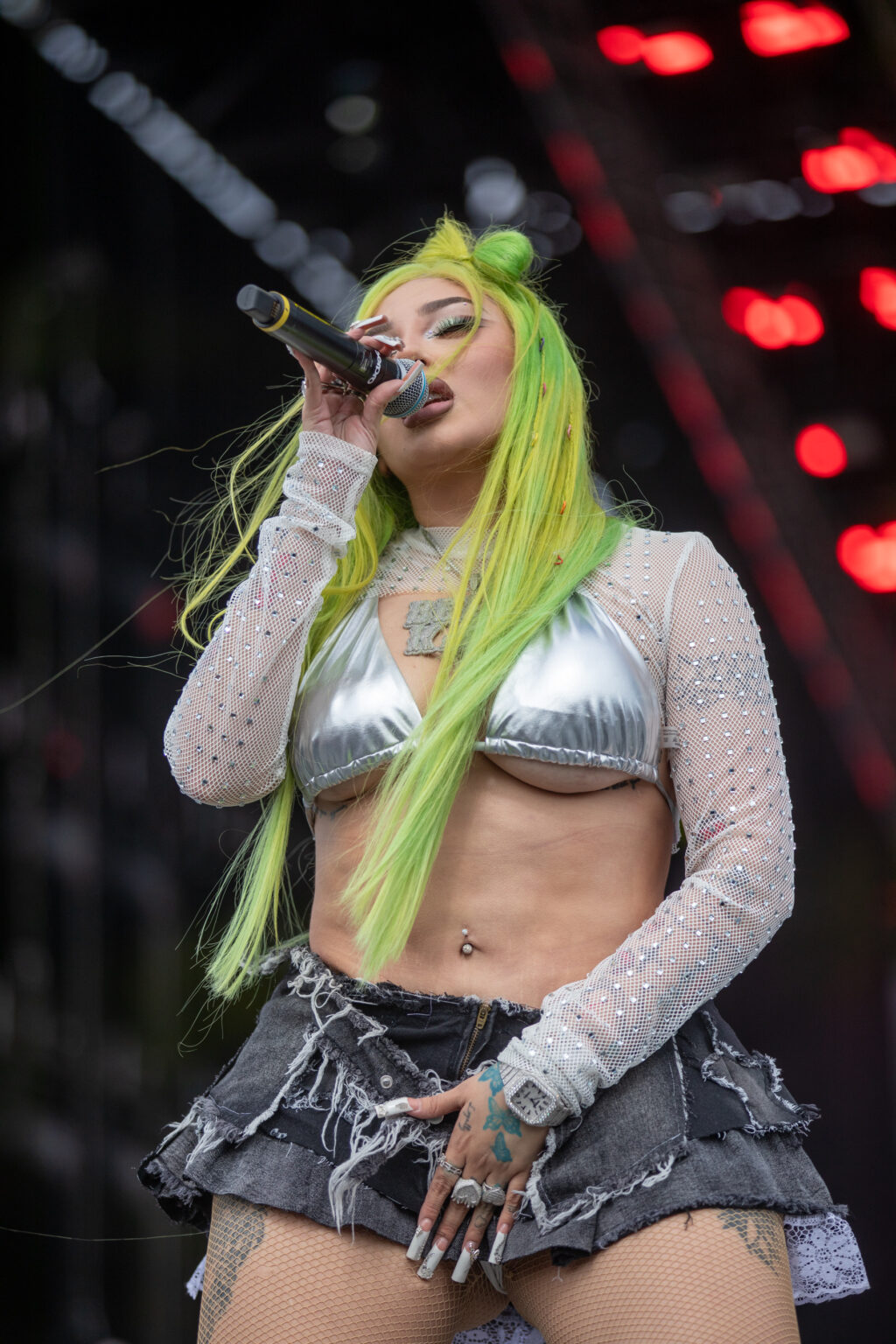 Bellakath en el Resuena Dos Equis 2025. Foto: Ludwin Cuevas