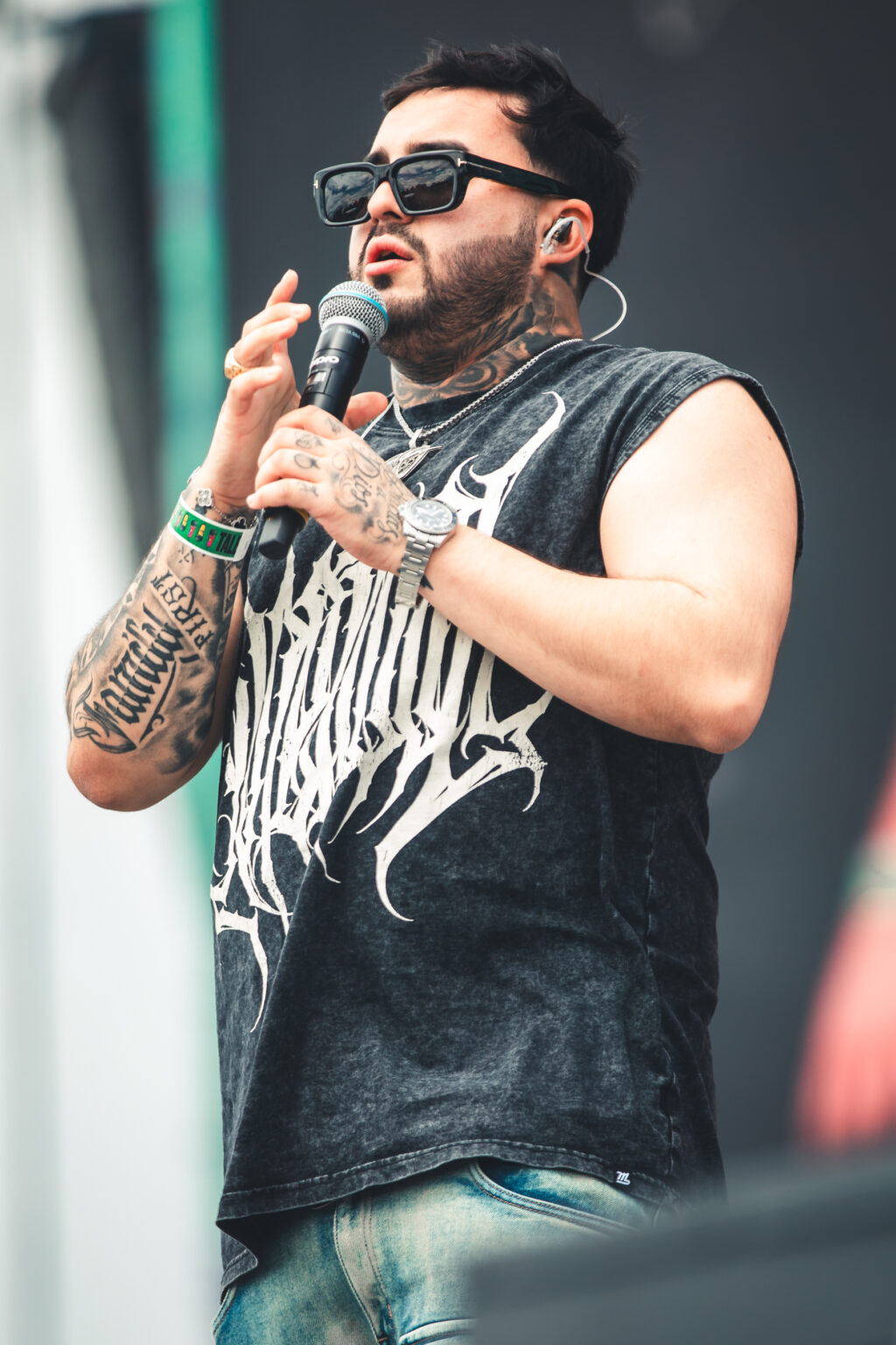 Esaú Ortiz en el Resuena Dos Equis 2025. Foto: Ludwin Cuevas