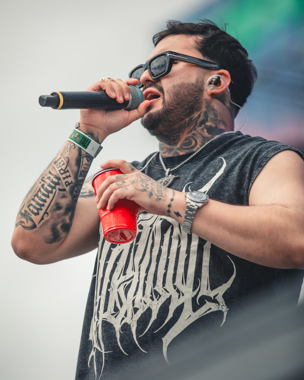 Esaú Ortiz en el Resuena Dos Equis 2025. Foto: Ludwin Cuevas