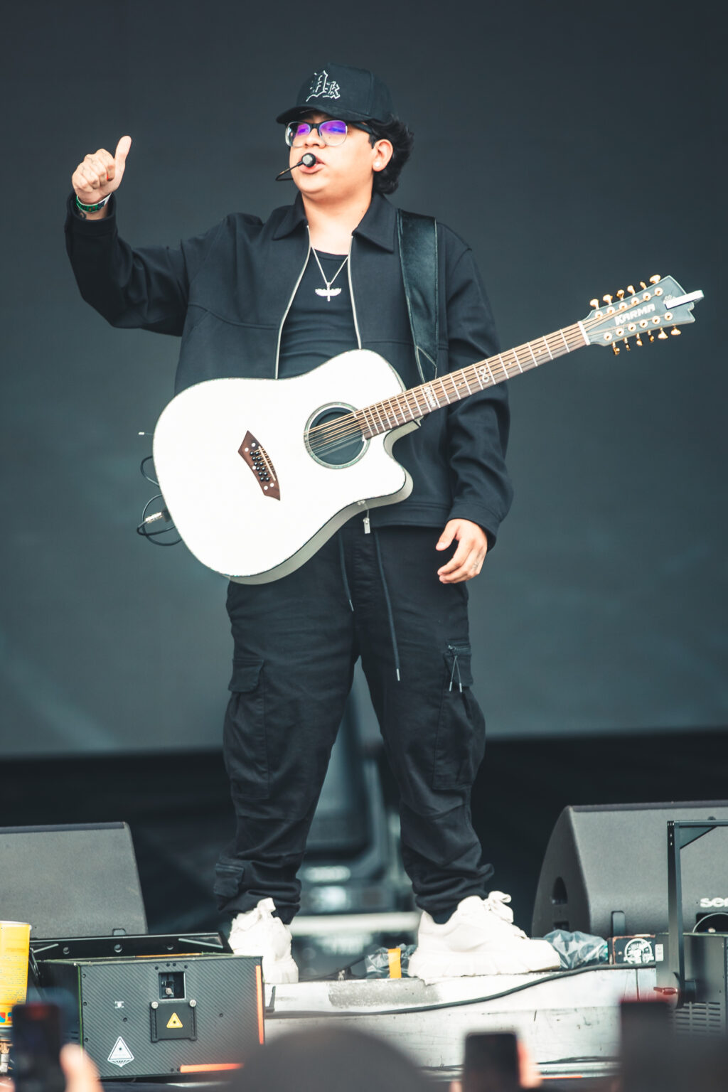 Sahir Montoya en el Resuena Dos Equis 2025. Foto: Ludwin Cuevas