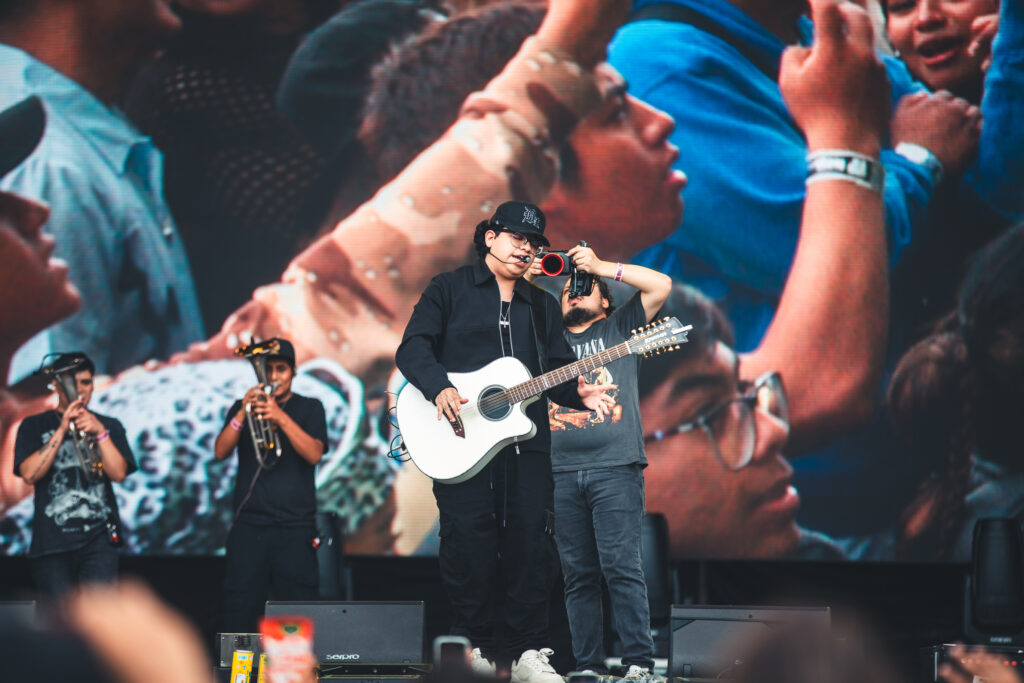 Sahir Montoya en el Resuena Dos Equis 2025. Foto: Ludwin Cuevas