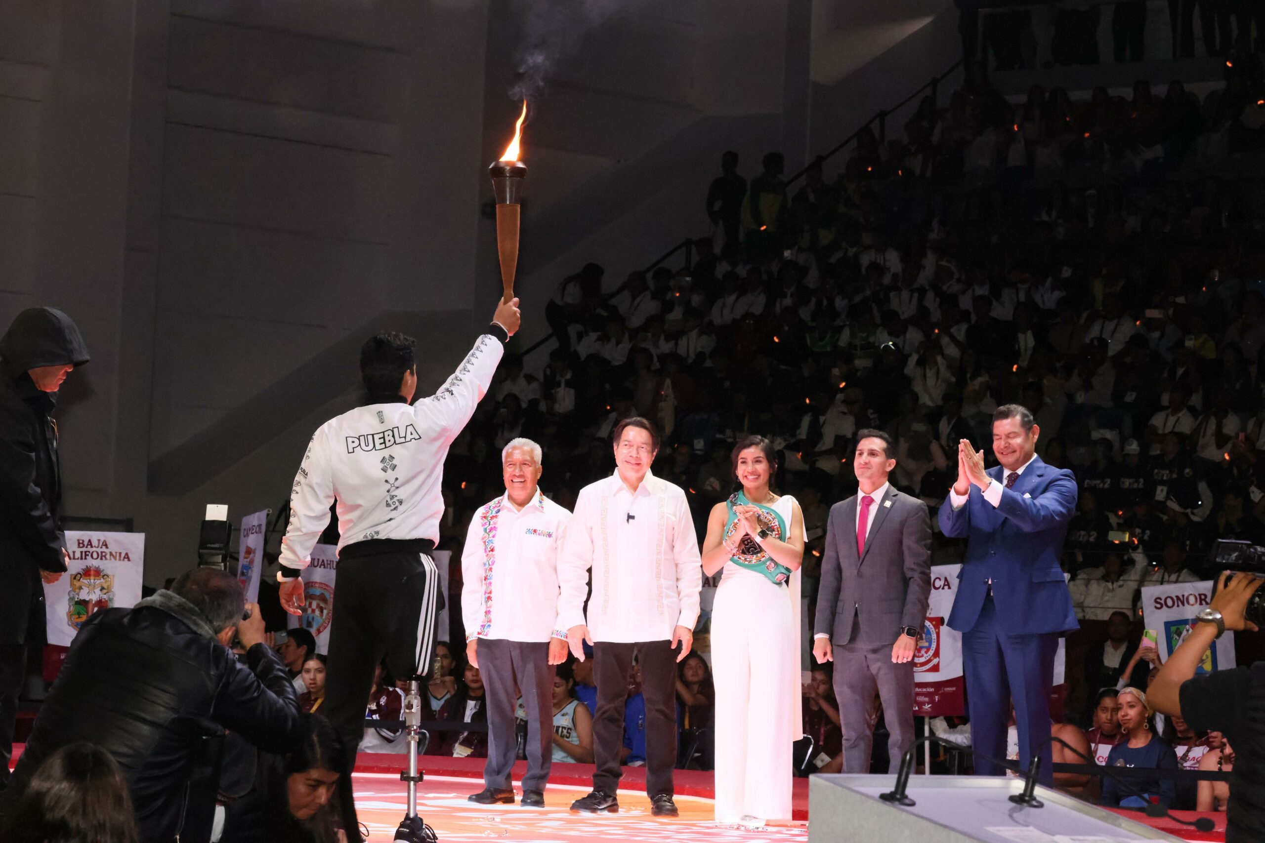 Con corazón, disciplina y amor, en Puebla inician los Juegos Deportivos Nacionales Escolares