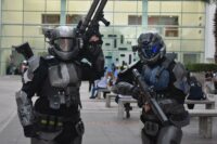 FICÓMICS 2025: cosplayers y cultura geek en la BUAP