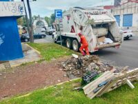 OOSL mantiene recolección de residuos en Puebla durante fiestas