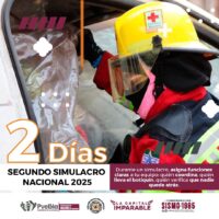 2º Simulacro Nacional 2025 en Puebla: alertamiento celular