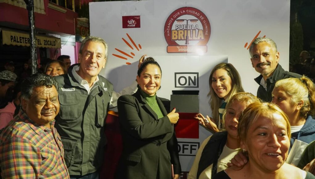 Puebla Brilla llega a San Sebastián Aparicio