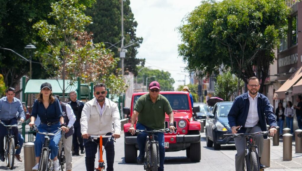 Rodada ciclista en Puebla por Día Mundial Sin Automóvil