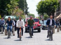 Rodada ciclista en Puebla por Día Mundial Sin Automóvil