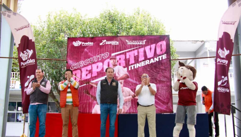 IMDP lleva el Circuito Deportivo Itinerante a San Jerónimo Caleras