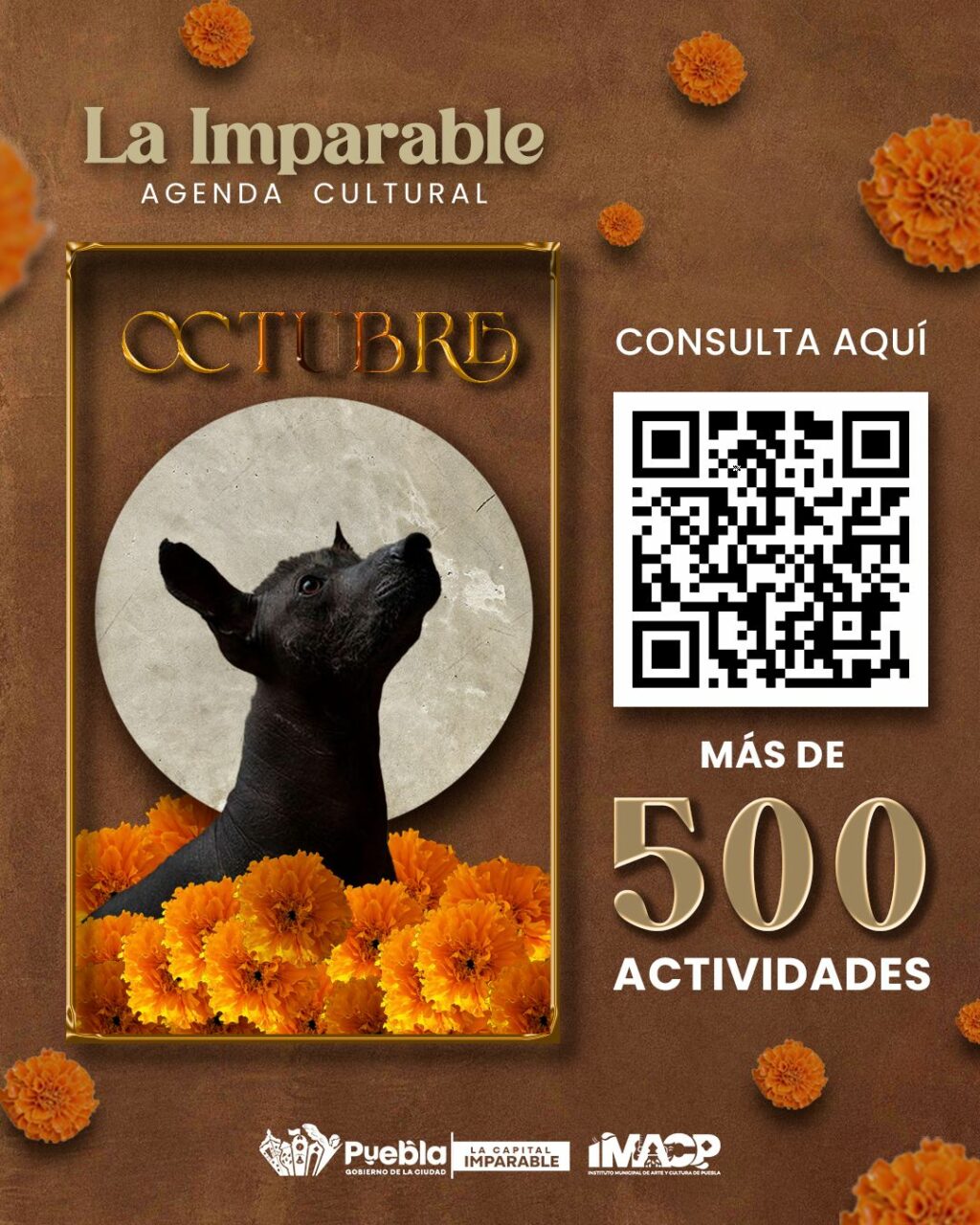 Puebla presenta más de 500 actividades culturales en octubre
