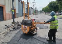 Bacheando Puebla: campaña capitalina de mantenimiento vial