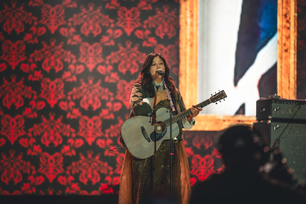 Lucy Dacus en el Corona Capital 2025. Foto: Ludwin Cuevas