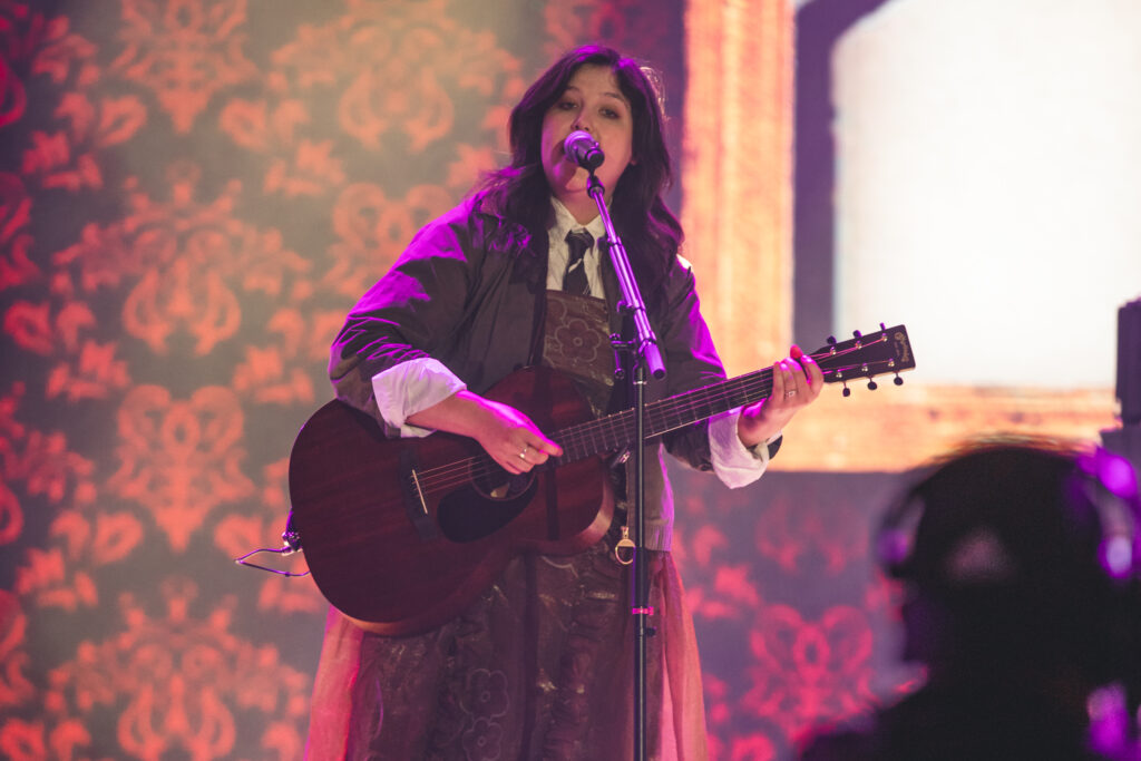 Lucy Dacus en el Corona Capital 2025. Foto: Ludwin Cuevas