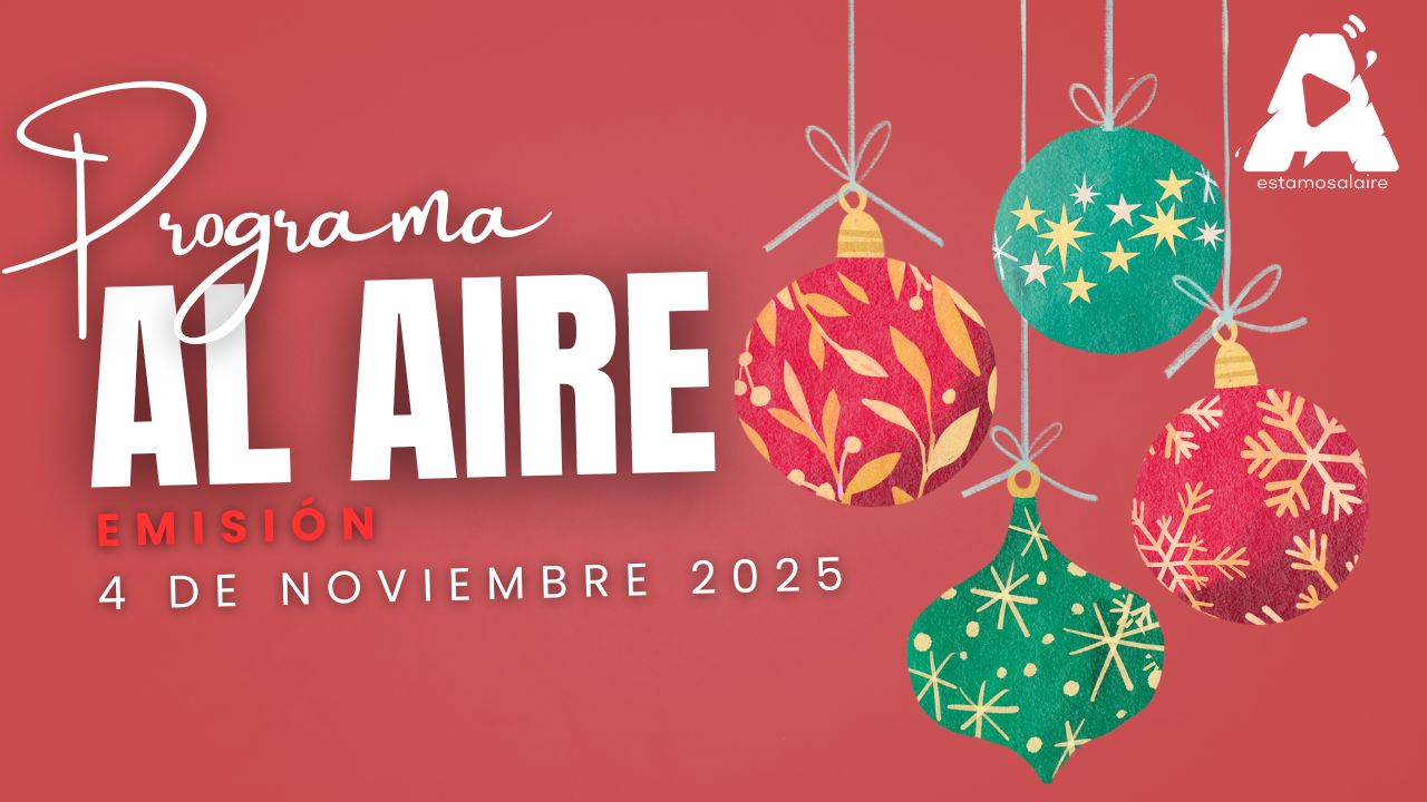 ¡La Navidad llegó al estudio de Estamos Al Aire!