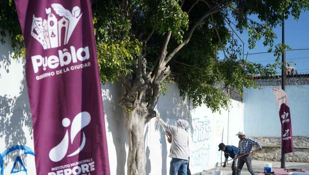 Jornada de pintura en La María | Gobierno de Puebla Jornada de pintura en La María | Gobierno de Puebla