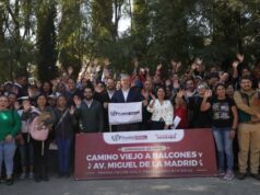Arranca Pepe Chedraui rehabilitación vial de Camino Viejo a Balcones Rehabilitación de Camino Viejo a Balcones arranca en Puebla
