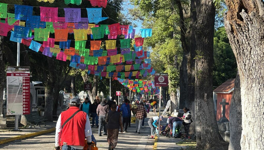 Más de 120 mil personas visitaron el Panteón Municipal en Puebla