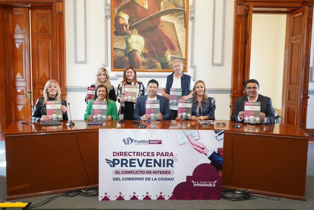 Gobierno de Puebla presenta directrices para prevenir el conflicto de interés en el Ayuntamiento