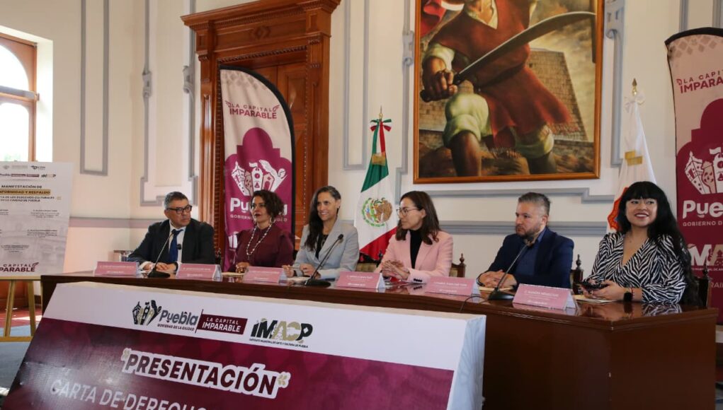 Puebla presenta la primera Carta de los Derechos Culturales de su historia Puebla presenta la primera Carta de los Derechos Culturales de su historia