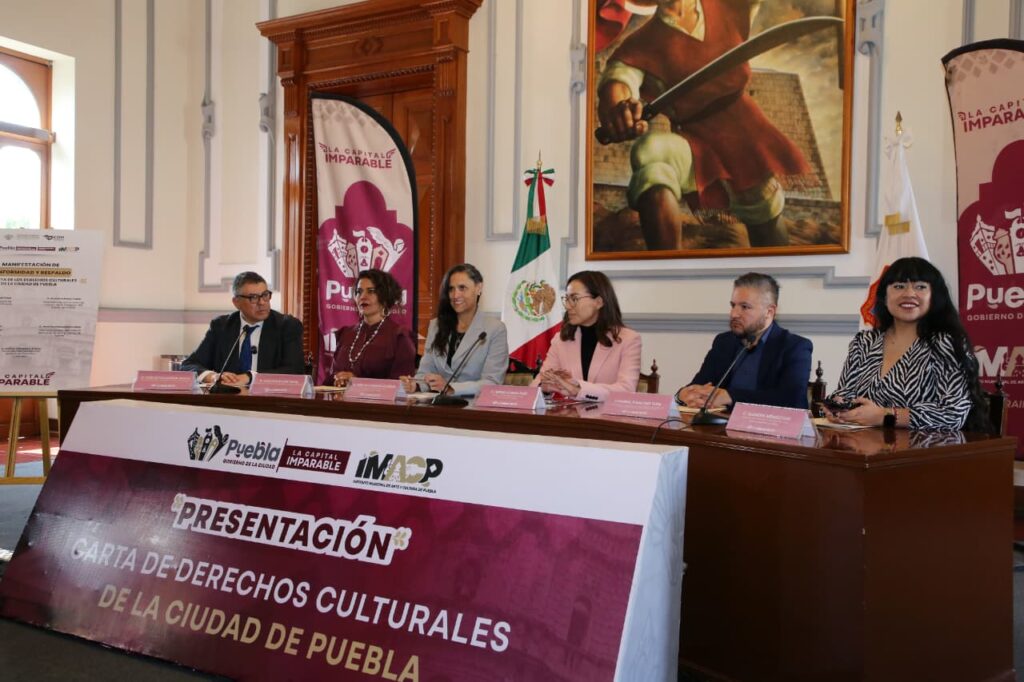 Puebla presenta la primera Carta de los Derechos Culturales de su historia