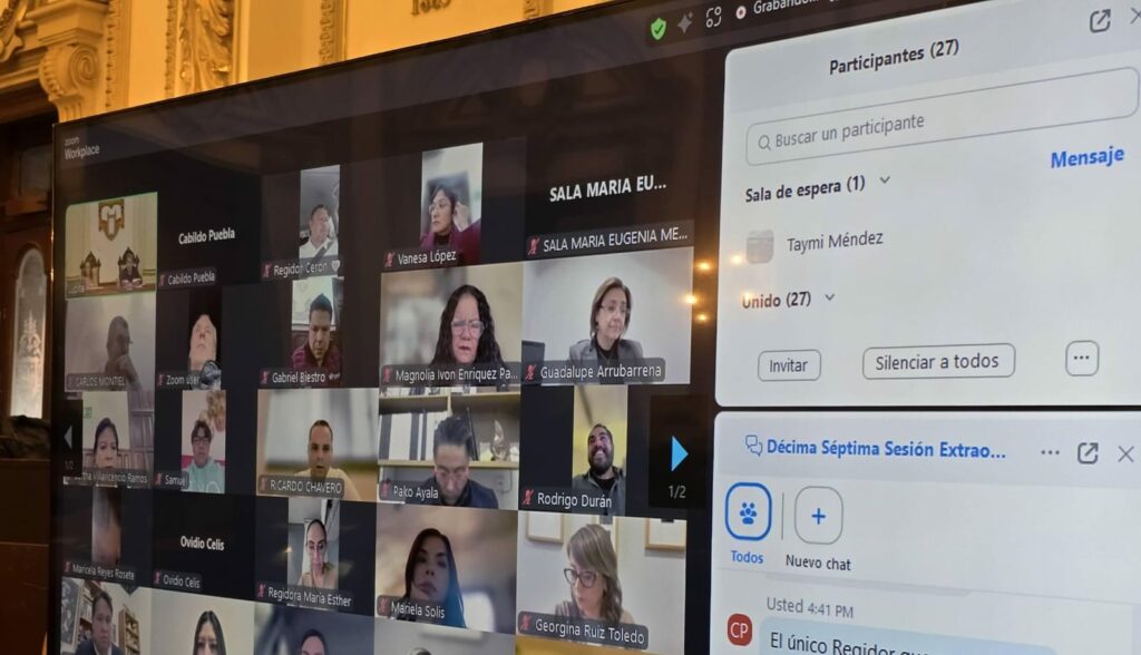 Aprueban anteproyecto del Presupuesto de Egresos 2026 en Puebla