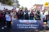 Entrega Pepe Chedraui rehabilitación vial en Santa Margarita