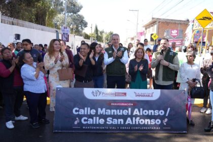 Entrega Pepe Chedraui rehabilitación vial en Santa Margarita