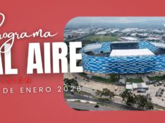 Programa Al Aire Martes 13 de Enero 2026 Juan Pablo Cruz, invitado del Club Puebla, visitó y saludó al equipo de Estamos Al Aire