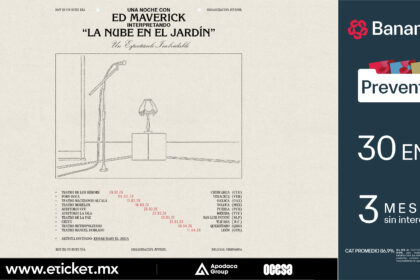 Ed Maverick anuncia nuevas fechas de la gira La Nube en el Jardín en México