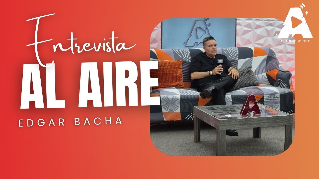 Edgar Bacha adelanta grandes conciertos para 2026 y comparte su historia en la música