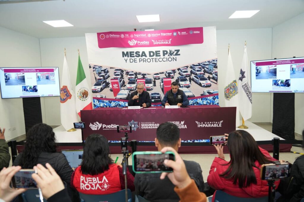 Baja incidencia delictiva en Puebla capital con Modelo Integral de Seguridad: Gobierno de Pepe Chedraui