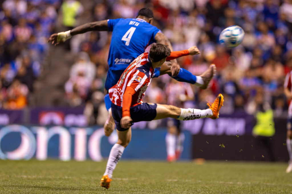 J7 Cruz Azul vs Chivas CL26. Foto: Ludwin Cuevas