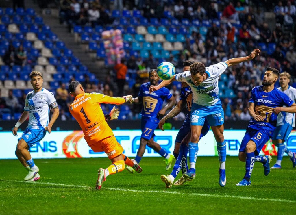 Puebla VS Pumas J6 Cl26. Foto: Alberto Maurno