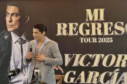 Víctor García presenta “Mi Regreso Tour” en Puebla