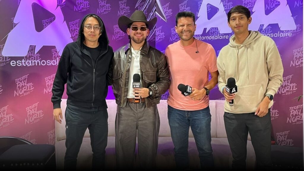 Alan Reyes C habla de su crecimiento durante Pa’l Norte 2026