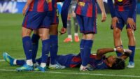 Lamine Yamal se lesiona y dice adiós a la temporada con el Barcelona