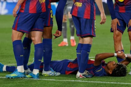 Lamine Yamal se lesiona y dice adiós a la temporada con el Barcelona
