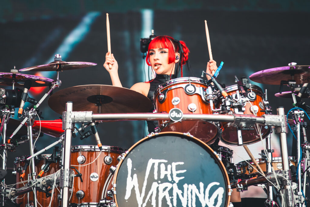 The Warning & Paty Cantu en el Tecate Pa´l Norte 2026. Foto: Ludwin Cuevas
